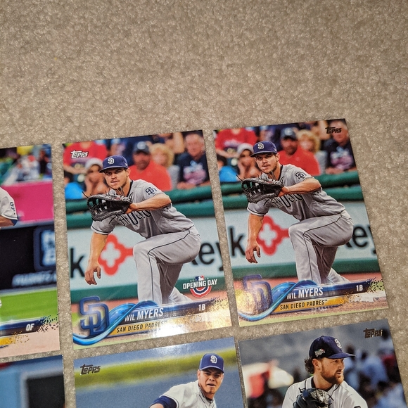 2018 topps San Diego Padres lot of 19 - Picture 6 of 12